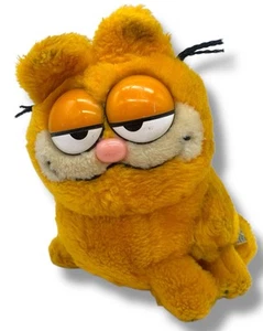 Vintage Dakin Garfield Sitting Cat 1981 Plush Stuffed Animal 8” Cartoon - Picture 1 of 7