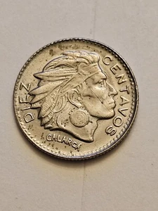 1959 🇨🇴 COLOMBIA 10 CENTAVOS WORLD COIN KM 212.2 F-VF DETAIL FREE SHIPPING  - Picture 1 of 2