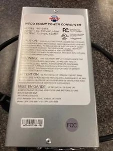 WFCO WF9855 Deck Mount 55 Amp Converter Charger PARTS REPAIR ONLY!! - Picture 1 of 5