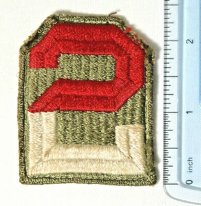 WWII US Army 2nd Army Patch (Removed) - Picture 1 of 2