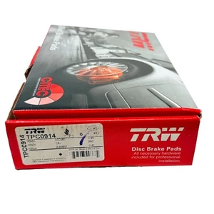 TRW TPC0914 Ceramic Front Disc Brake Pad Set fits Honda Accord CR-V Element - Picture 1 of 5