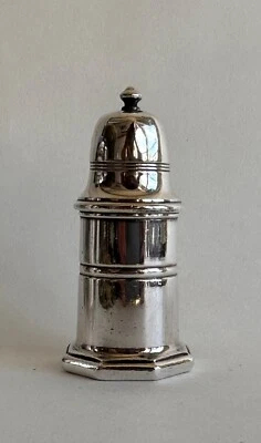 Ancien salerons salière saupoudreuse sel poivre Christofle métal argenté - Photo 1/4