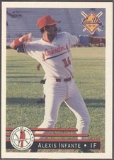 1993-94 Line Up Card Venezuela Winter League Alexis Infante #153
