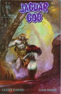 Jaguar God #6;  Frank Frazetta ; Glenn Danzig; Liam Sharp;  Verotik 1995; FN - Picture 1 of 1