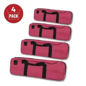 US Chess Federation's Deluxe Chess Bag - Burgundy (4 Pack) - Picture 1 of 4