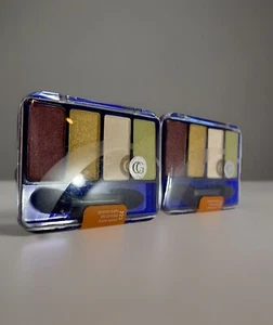 👁️ 2 Pcs. DISCONTINUEDCovergirl Eye Enhancers Eyeshadow Quad Dynamite Drama 223 - Picture 1 of 5