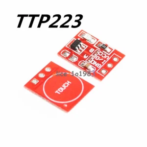 10PCS TTP223 Capacitive Touch Switch Button Self-Lock Module for Arduino - Picture 1 of 8