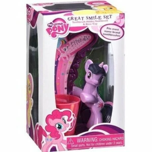 MY LITTLE PONY GREAT SMILE TOOTHBRUSH SET CUP & HOLDER - Picture 1 of 1