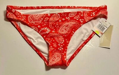 Women’s NWT! - Michael Kors Size Small S - Orange Print Bikini Bottom -New @ $54 - Image 1 of 2