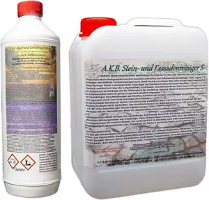 A.K.B. Steinreiniger und Fassadenreiniger S Konzentrat, 3365 (5 (13,97 EUR/l) - Bild 1 von 8