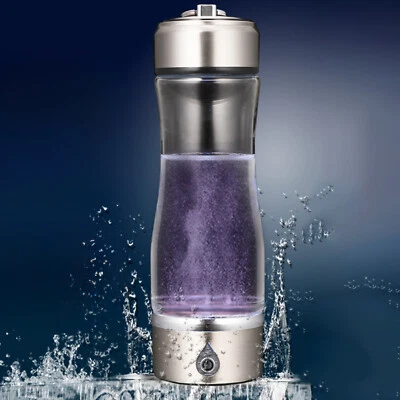 420ml Portable Hydrogen Rich Water Maker Alkaline Bottle Cup Ionizer Generatorvi - Image 1 of 4