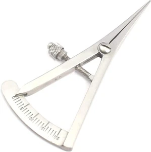 Castroviejo Caliper, 0-20, STR Dental, Orthodontic, Ophthalmic Eye Instrument, - Picture 1 of 3