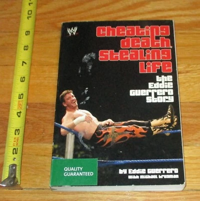 WWE Wrestling Book Cheating Death Stealing Life Eddie Guerrero WCW WWF AAA Lucha - Image 1 of 3