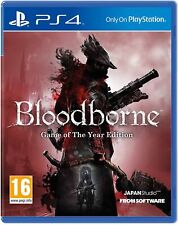 BLOODBORNE GAME OF THE YEAR EDITION PS4 NEW AND SEALED