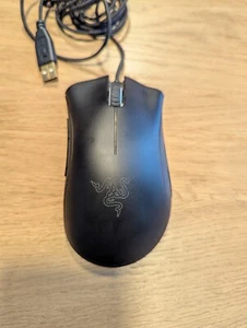 Razer DeathAdder Gaming Mouse RZ01-0084 – Classic Ergonomic Design, 6400 DP - Photo 1/3