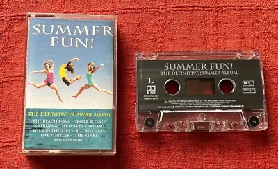 VARIOUS - CASSETTE TAPE - SUMMER FUN! (THE DEFINITIVE SUMMER ALBUM) - Image 1 of 4