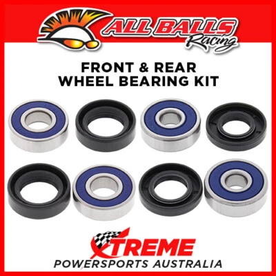 All Balls Yamaha YZ80 1974-1977 Front, Rear Wheel Bearing Set Foto 1 de 3