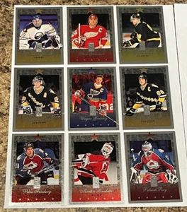 1995-96 DONRUSS ELITE COMPLETE 110 CARD SET Gretzky Jagr Roy Hasek - Picture 1 of 1