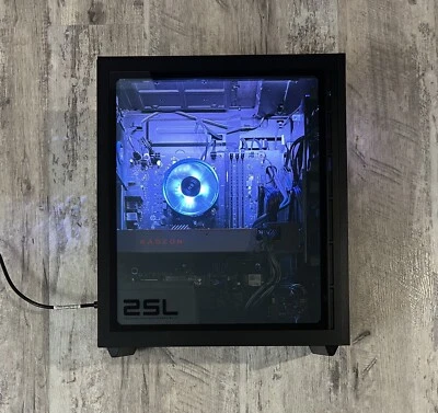 HP OMEN 25L 7WM47AV Gaming Desktop i5-10400 2.90GHz Radeon RX 5700 8GB 256GB SSD - Image 1 of 4