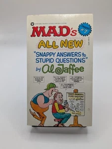Al Jaffee Snappy Answers to Stupid Questions #7 1989 MAD MAGAZINE *FIRST PRINT* - Picture 1 of 15