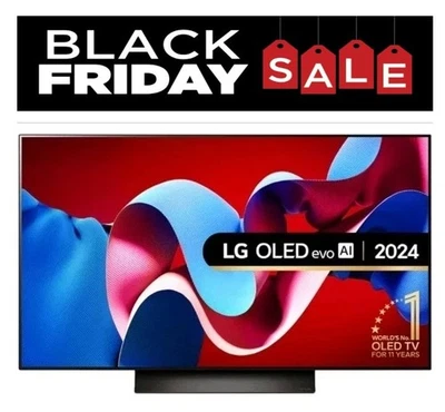 LG Electronics OLED48C46LA 48" evo C4 4K OLED Smart TV - Image 1 of 2