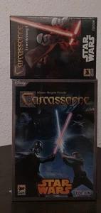 Spiel Carcassonne Star Wars Edition + Erweiterung 1 Disney Hans im Glück Neu OVP - Bild 1 von 17