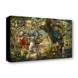 Oo-De-Lally 24Hx40W Deluxe Disney Fine Art by Heather Edwards - Picture 1 of 1