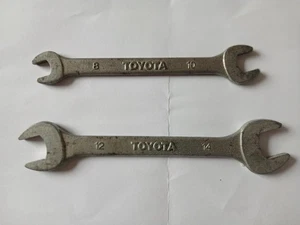 2 Toyota spanners 8mm x 10mm and 12mm x 14mm - Picture 1 of 2