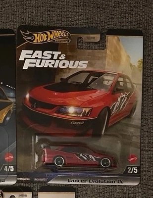 NEW 2025 Hot Wheels Lancer Evolution IX EVO Red Fast & Furious Pop Car Culture - Image 1 of 2