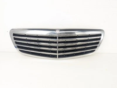 07-09 Mercedes W221 S550 S63 AMG Hood Radiator Grill Grille 2218800083 OEM Foto 1 de 4