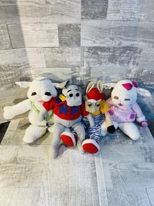 Vintage Shari Lewis 90er Lammkotelett Charlie Pferd Hush Welpe Plüsch Handpuppen - Bild 1 von 11