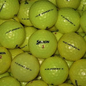24 Yellow Srixon Z-Star XV Used Golf Balls - 5A Grade AAAAA - Picture 1 of 8