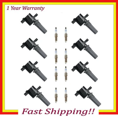 Bobina de encendido de 8 piezas y bujía BOSCH 8 PIEZAS platino para Lincoln LS 00-05 3,0 L Foto 1 de 4