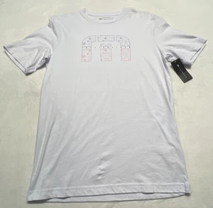 NWT Travis Mathew Golf T-Shirt Mens S America Graphic Print White Tee - Picture 1 of 9