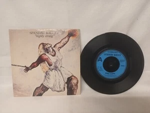 SPANDAU BALLET "HIGHLY STRUNG" 7" VINYL SINGLE 1984 GOOD CONDITION - Picture 1 of 6