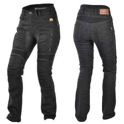 Damen Jeans Trilobite PARADO incl. Protektoren Farbe: Schwarz Größe: W30/L32 - Bild 1 von 3