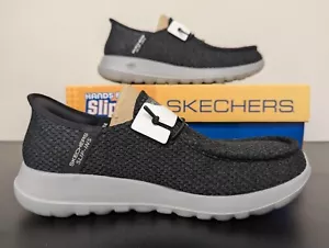 Skechers Hombres Slip-ins Go Walk Max Halcyon 216285 Negro Gris Manos Libres Talla 7.5 - Imagen 1 de 9