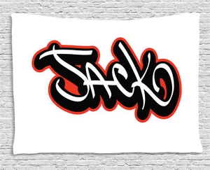 Name Tapestry Wall Hanging Art for Bedroom Dorm Living Room 2 Sizes Available - Picture 1 of 30