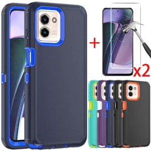 For Motorola Moto G Stylus 5G 2023 2022 2021 Case Cover + Glass Screen Protector - Picture 1 of 17