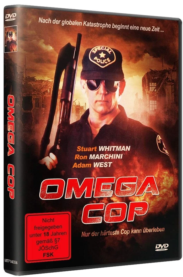 Omega Cop Starring Adam West/ Ron Marchini Slim DVD Factory Sealed free shipping - Image 1 of 1