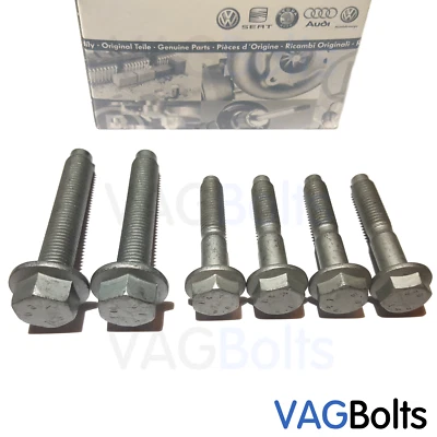 Genuine VW Left Gearbox Mount bolt kit 2x M12x70 Golf Passat Touran Audi A3 TT - Image 1 of 2