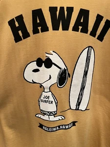 Snoopy Hawaii Haleiwa Sweatshirt Size Medium - Picture 1 of 3