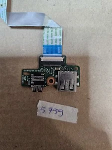 Acer Aspire E5-575 Audio USB Board DA0ZABTB6D0 w/ Cable – Genuine Laptop Part - Afbeelding 1 van 1