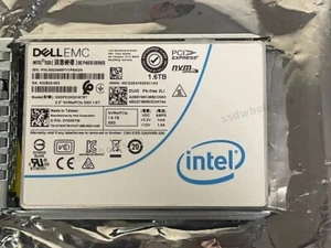 Dell 0YWWTM Intel DC P4610 Series 1.6TB SSD 2.5" NVMe PCIe SSDPE2KE016T8 - Picture 1 of 3