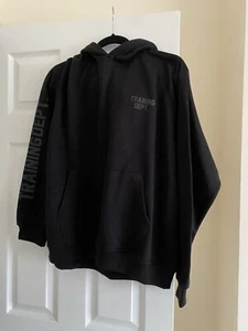 Boohoo Tall Man Active Training Dept Boxy Hoodie UK Size Large Tall - Picture 1 of 5