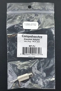 Comprehensive 3.5mm Mini Plug to RCA Jack Audio Adapter #MP-PJ - Picture 1 of 3