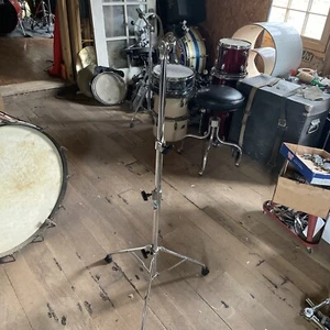 VINTAGE LUDWIG MODULAR BECKENSTÄNDER SCHWARZ KNAUF selten SAUBER - Bild 1 von 9