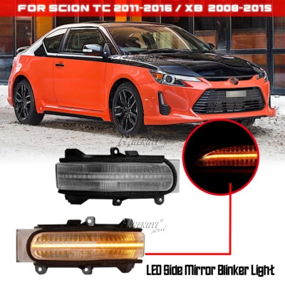 Sequential Side Mirror Turn Signal Light For SCION TC 2011-16 SCION XB 2008-2015 - Image 1 of 4
