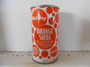 HOLIDAY ORANGE S/S F/T SODA CAN~A.R.E CO, BLOOMINGTON,MINN VARATION #1 - Picture 1 of 6