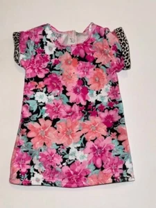 American Girl Truly Me Show Your Sweet Side Dress Only Floral Animal Print - Picture 1 of 2